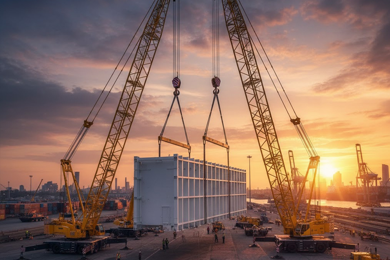 Sollevamenti eccezionali Limone sul Garda (Lombardia)