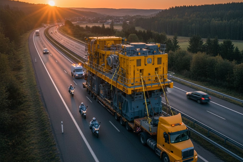 Trasporto macchinari Limone sul Garda (Lombardia)