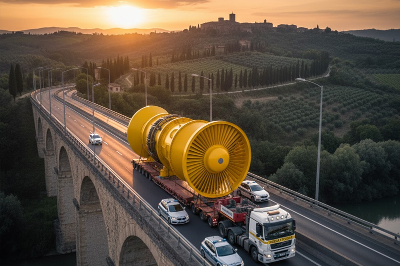 Trasporti eccezionali Italia Vipiteno (Trentino Alto Adige)