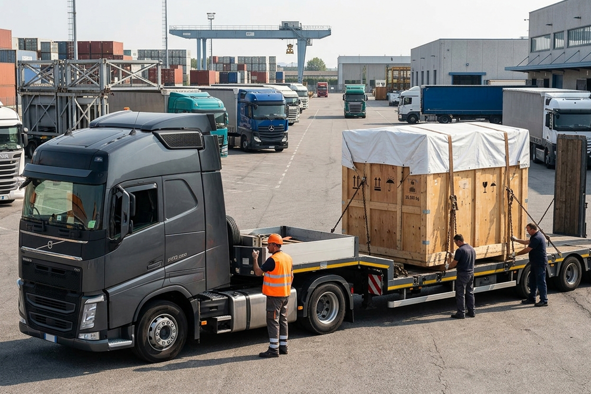 Trasporti ingombranti: come organizzare la spedizione di merci pesanti e fuori misura